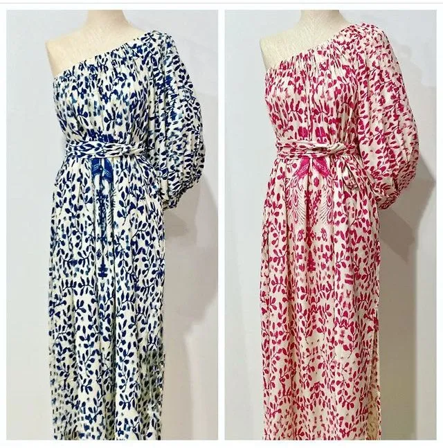 Ava Dress | Cotton | Sapphire & Ruby