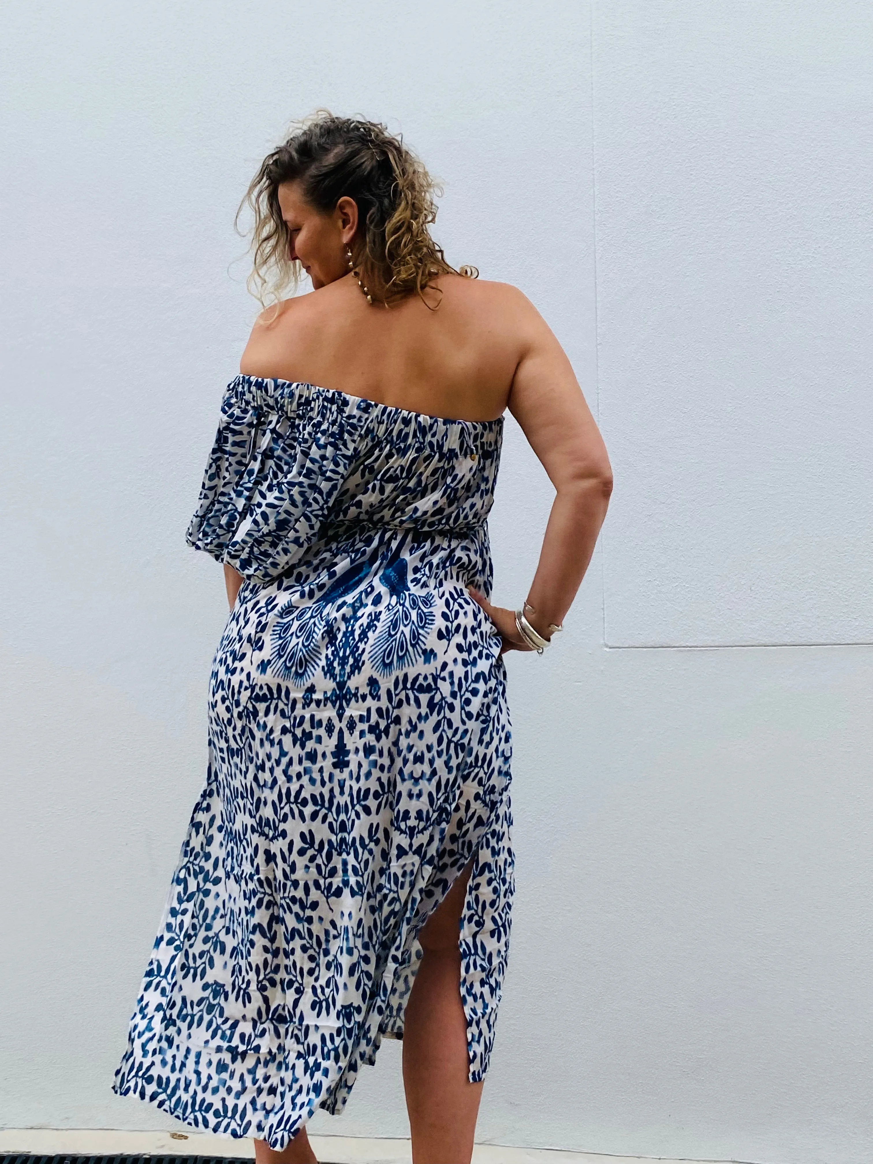 Ava Dress | Cotton | Sapphire & Ruby