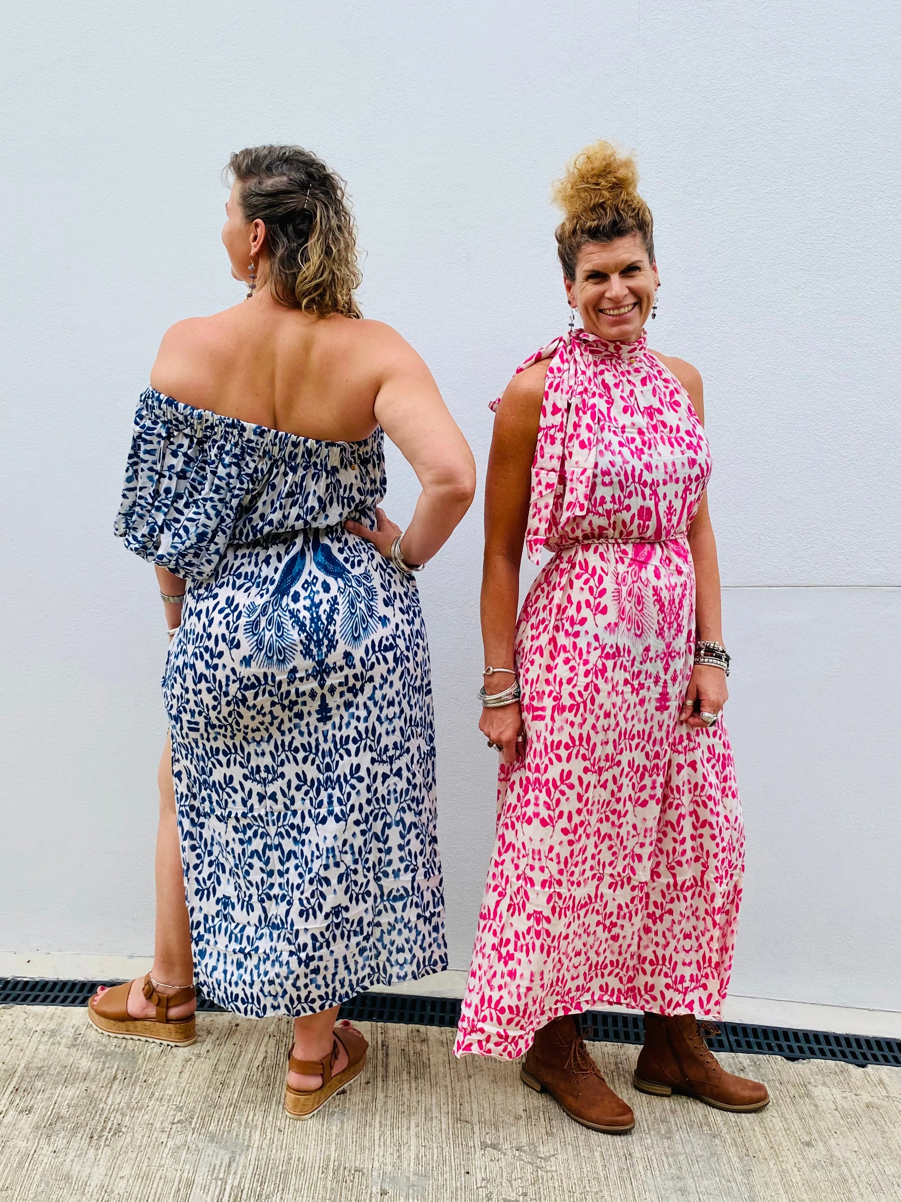 Ava Dress | Cotton | Sapphire & Ruby