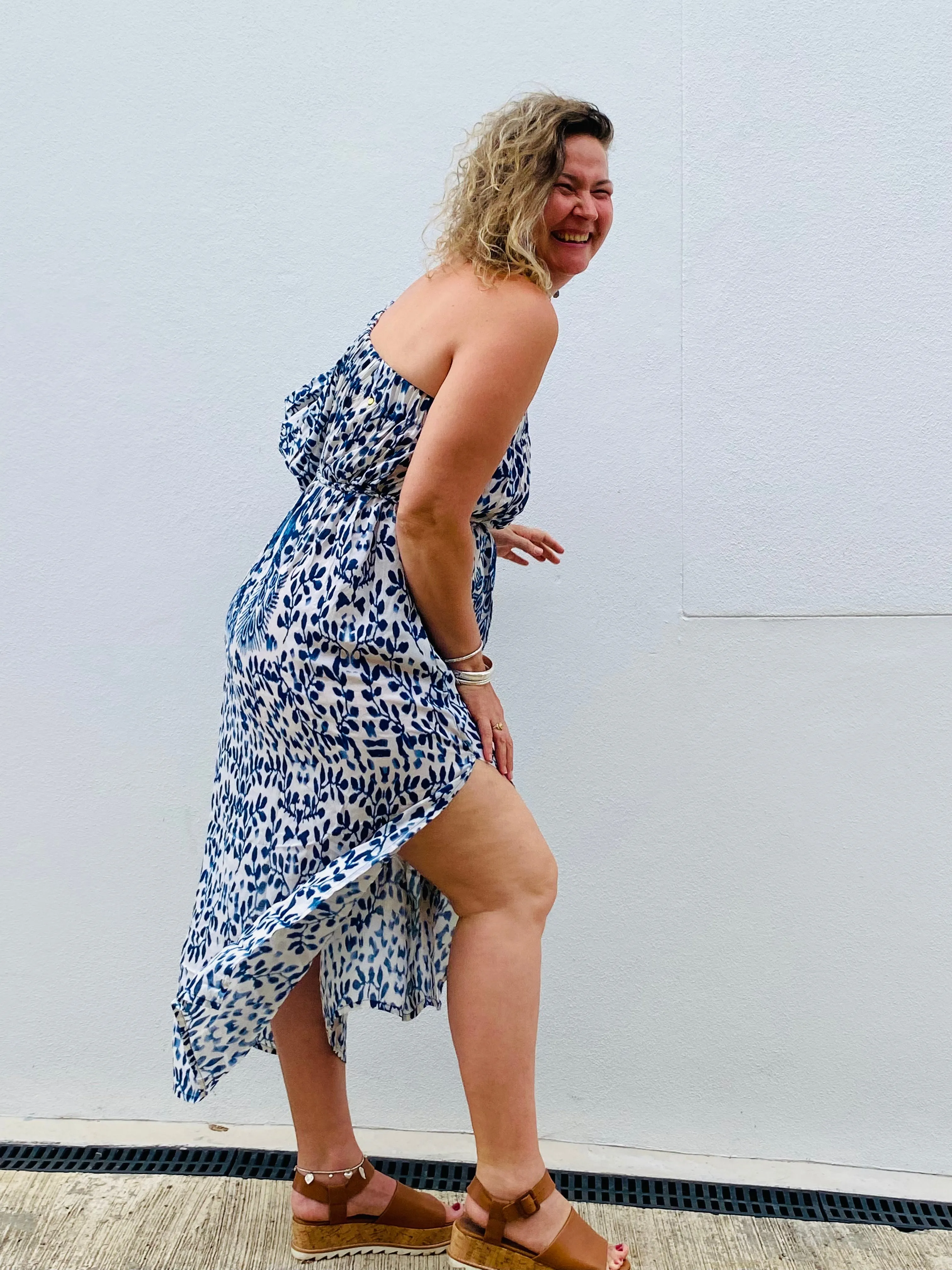 Ava Dress | Cotton | Sapphire & Ruby