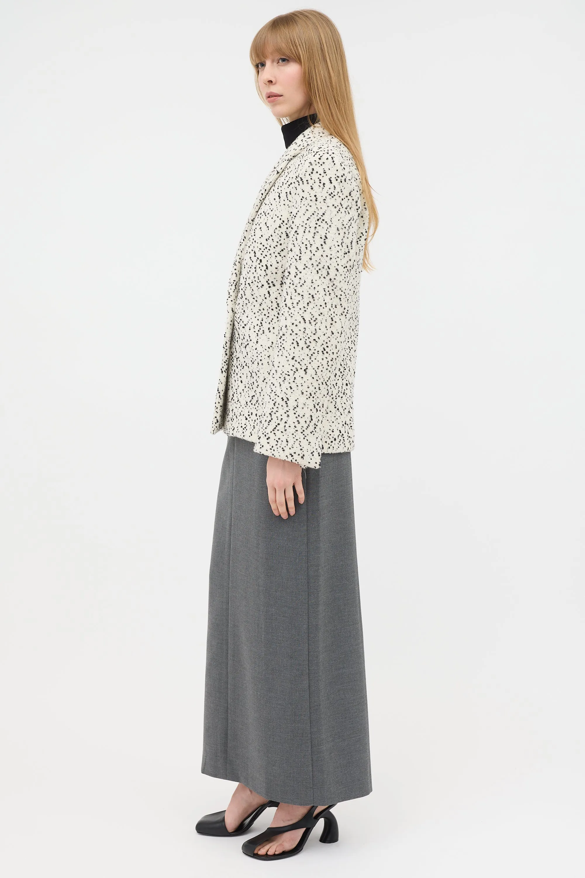 Boucle Double Breasted Blazer