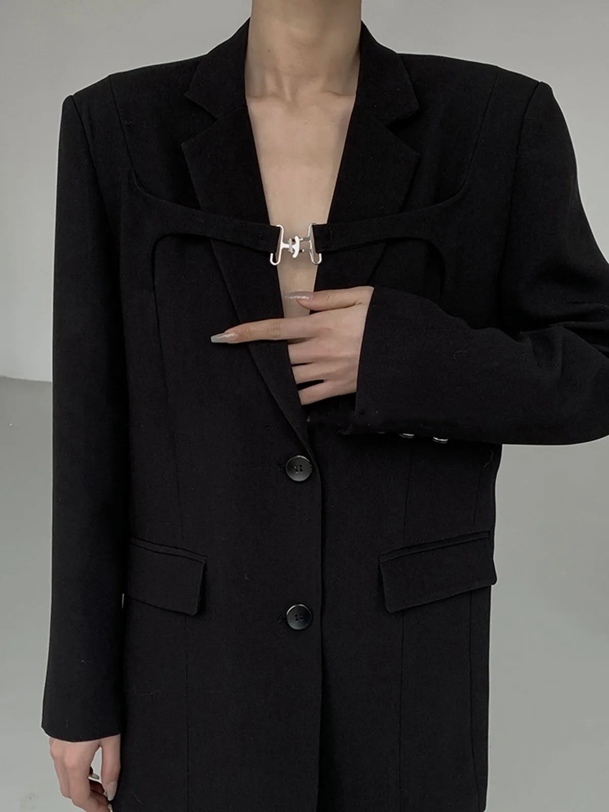 Buckle Fastening Blazer