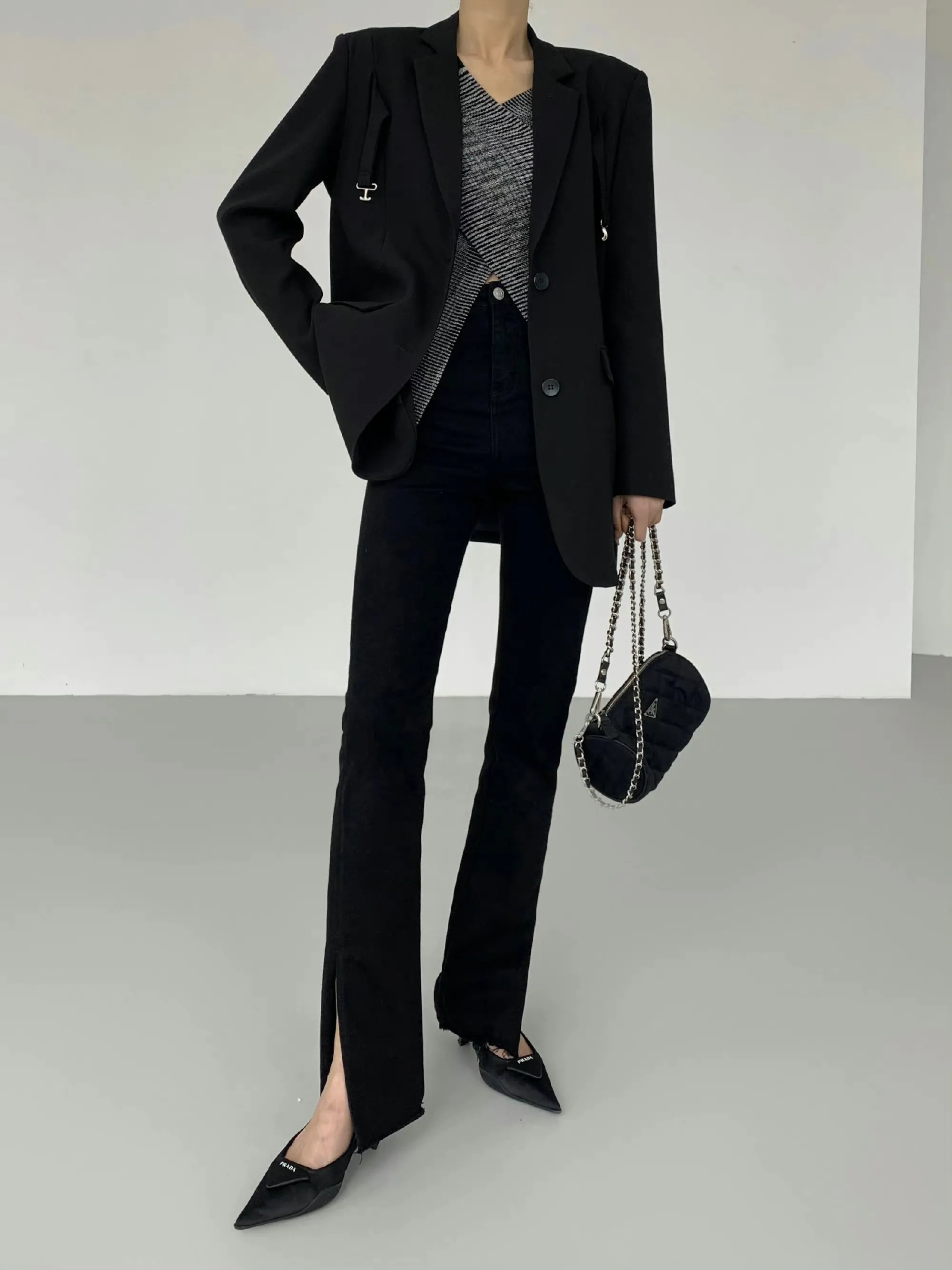Buckle Fastening Blazer