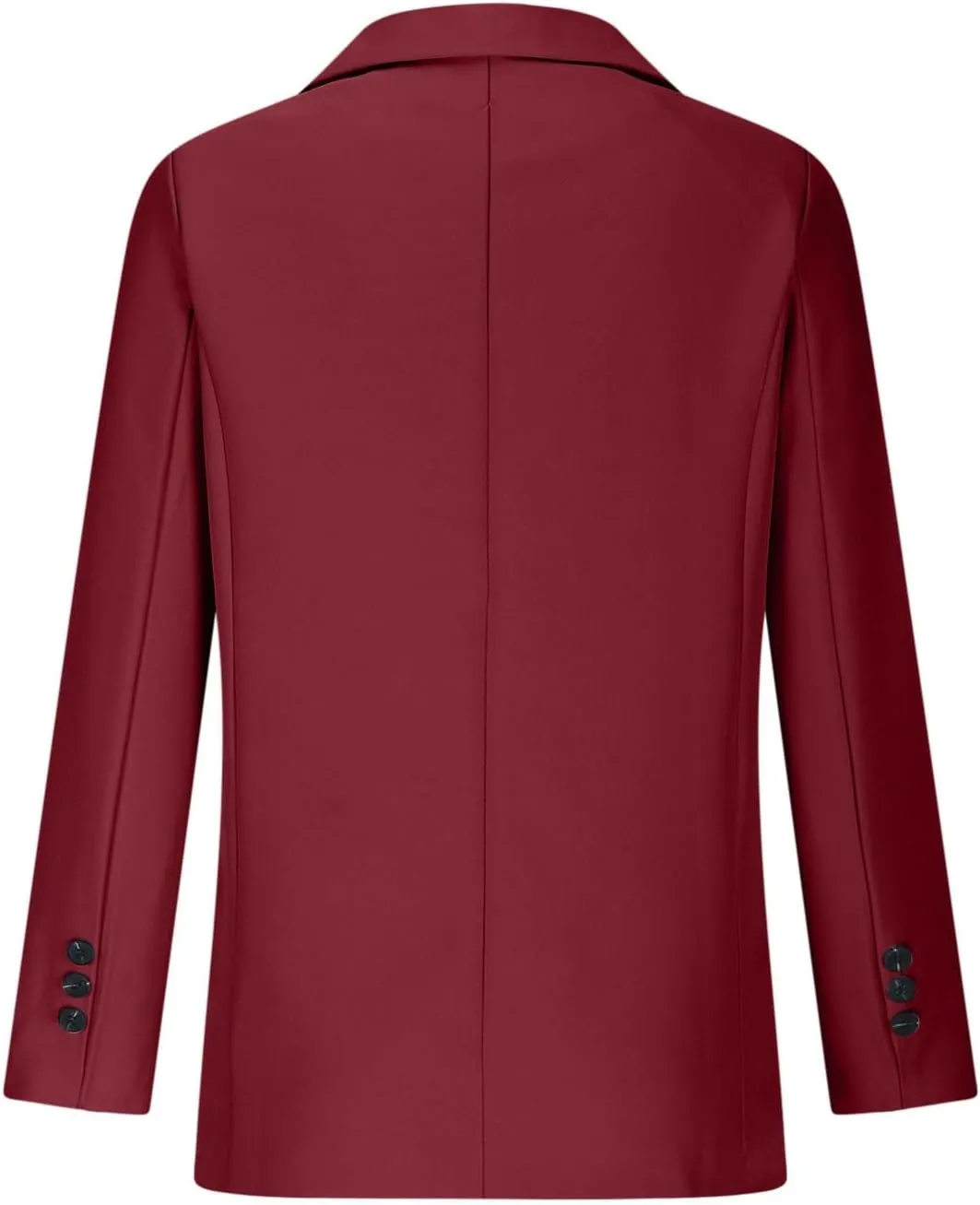 Casual Blazers for Women Business Work Office Suit Jackets Fall Fashion Long Sleeve Open Front Blazers with Pockets