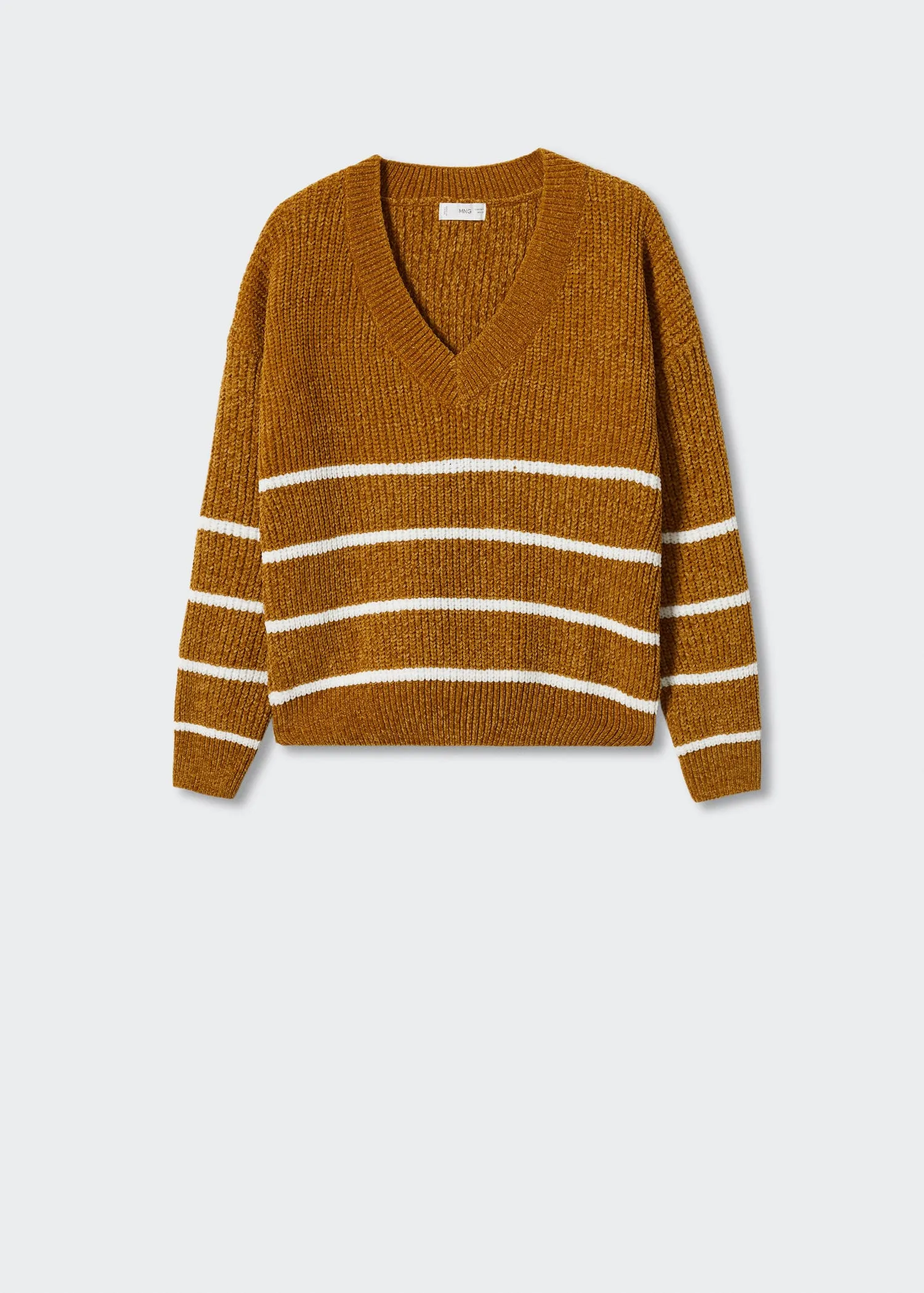 Chenille knit sweater