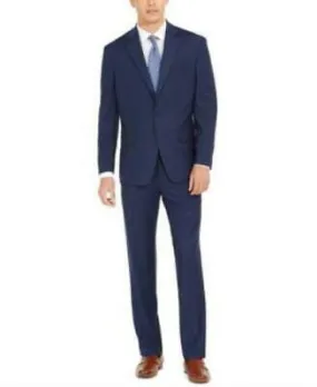 Club Room Mens Classic-Fit Stretch Suits Set
