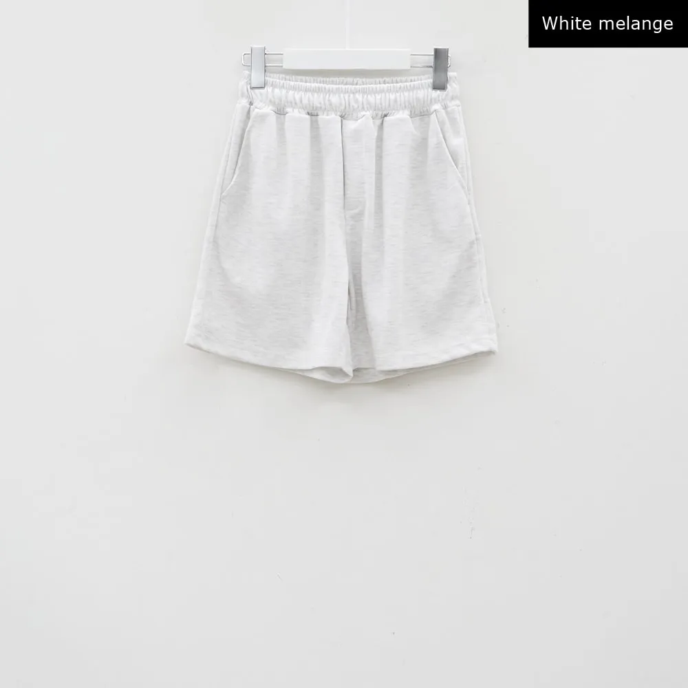 High-Waisted Sweat Shorts CJ13