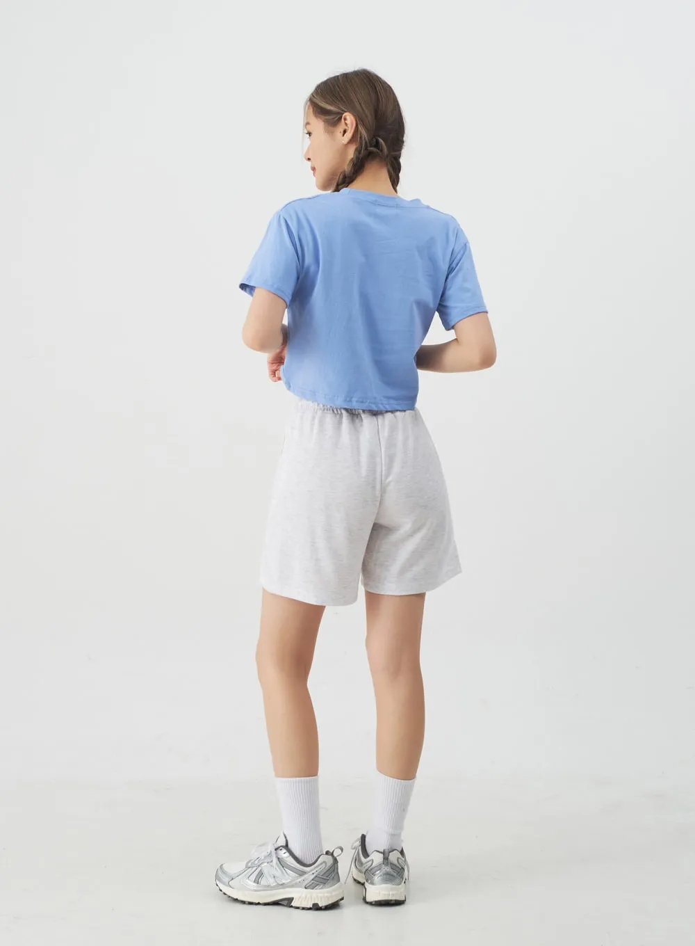 High-Waisted Sweat Shorts CJ13