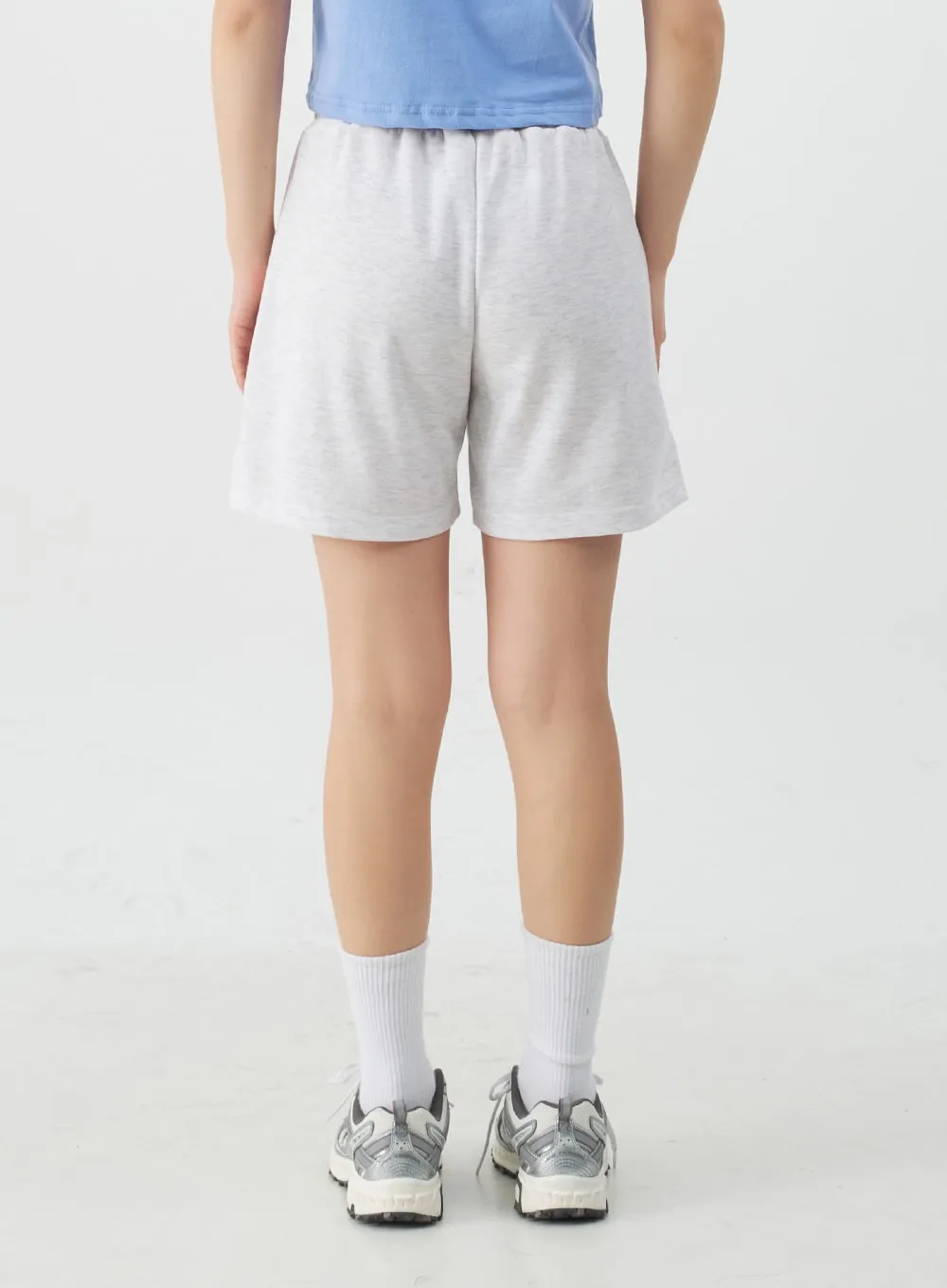 High-Waisted Sweat Shorts CJ13