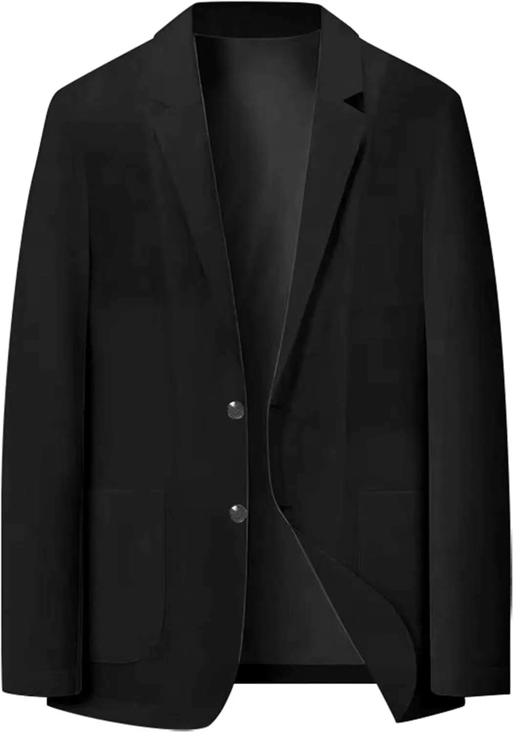 Men Casual Blazer One Button Sport Coats Slim Fit Lightweight Business Suit Jackets Business Basic Sports Coats