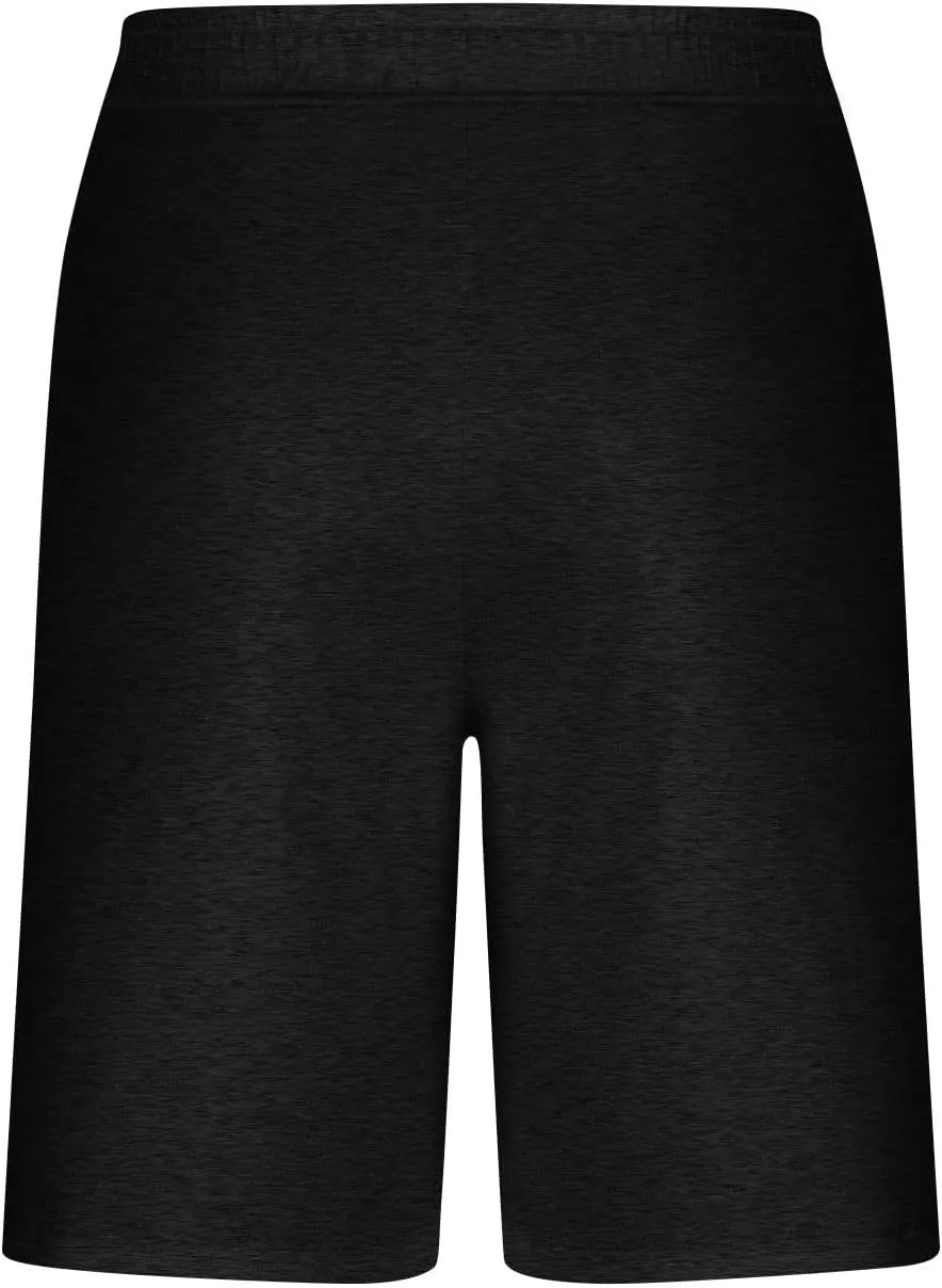 Mens Pajama Shorts Comfy Lounge Pj Shorts Soft Sleepwear Bottoms Elastic Waist Drawstring Beach Shorts with Pockets