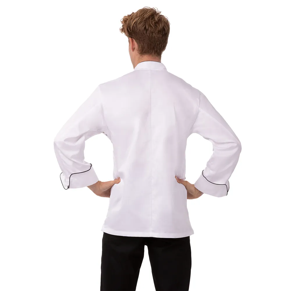 MONTE CARLO PREMIUM COTTON CHEF COAT - White