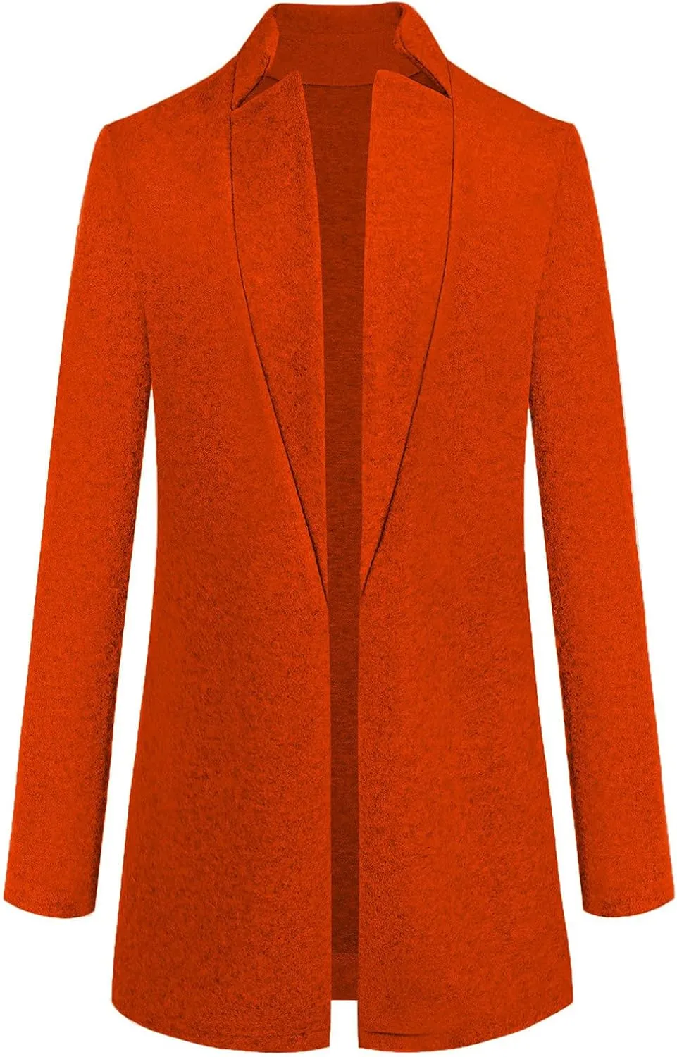 Trench Coats for Women Casual Stand Collar Double Breasted Wool Coats Oversized Warm Winter Long Pea Coat Jackets