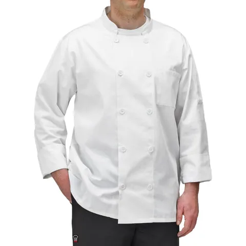 Winco UNF-5WXL Chef's Coat - each